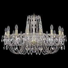 Подвесная люстра bohemia ivele crystal 1402 1402-16-300-g
